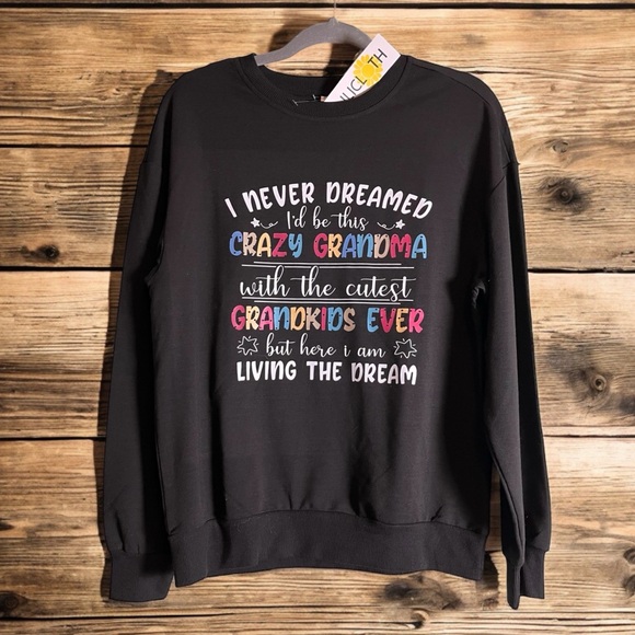 Lilicloth Tops - Lightweight “Grandma” Sweatshirt